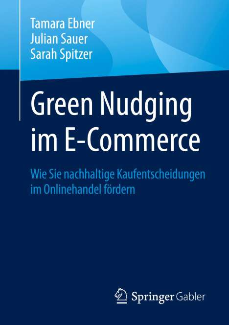 Tamara Ebner: Green Nudging im E-Commerce, Buch