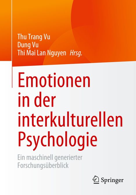 Emotionen in der interkulturellen Psychologie, Buch