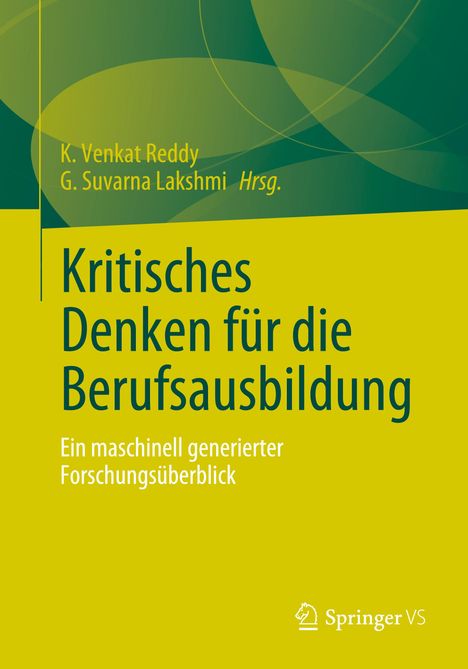 Kritisches Denken für die Berufsausbildung, Buch