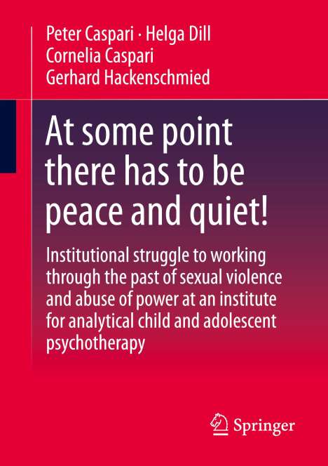 Peter Caspari: At some point there has to be peace and quiet!, Buch