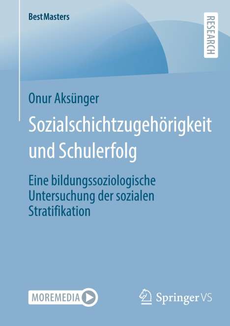 Onur Aksünger: Sozialschichtzugehörigkeit und Schulerfolg, Buch