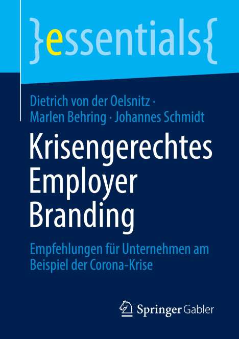 Dietrich von der Oelsnitz: Krisengerechtes Employer Branding, Buch