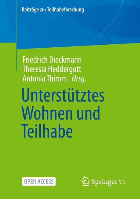 Unterstütztes Wohnen und Teilhabe, Buch