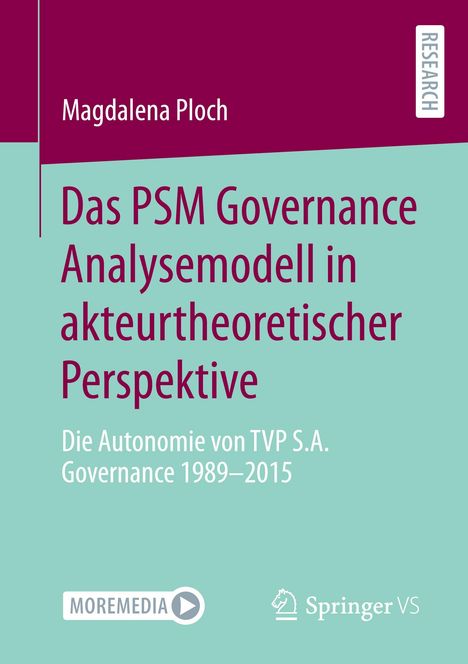 Magdalena Ploch: Das PSM Governance Analysemodell in akteurtheoretischer Perspektive, Buch
