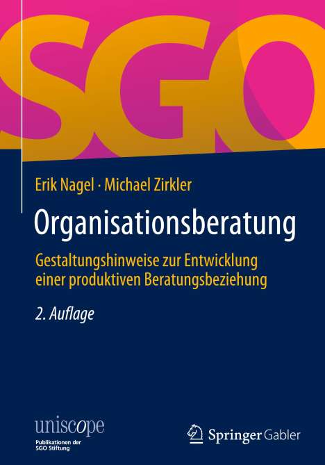 Michael Zirkler: Organisationsberatung, Buch
