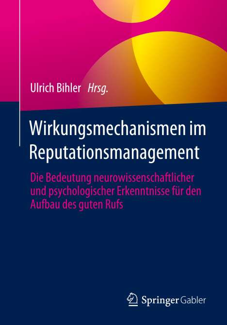 Wirkungsmechanismen im Reputationsmanagement, Buch