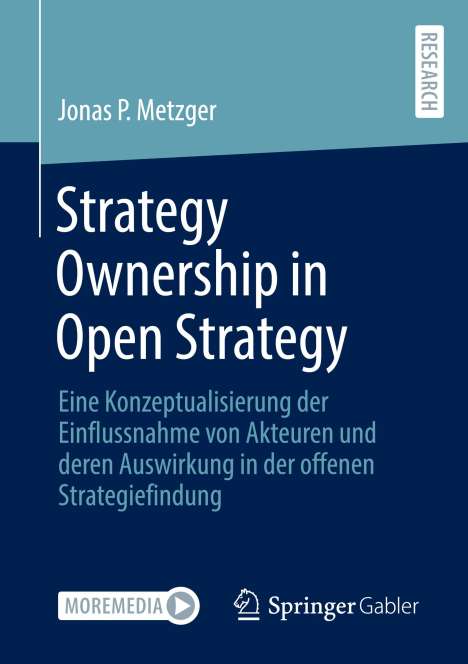 Jonas Philippe Metzger: Strategy Ownership in Open Strategy, Buch