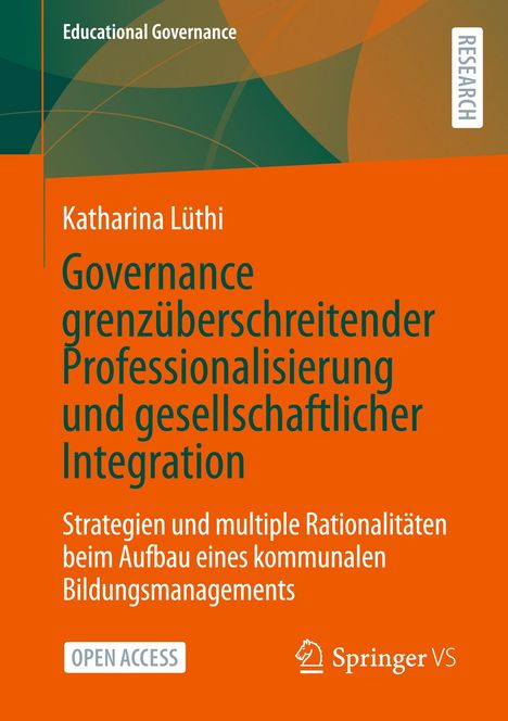 Katharina Lüthi: Governance grenzüberschreitender Professionalisierung und gesellschaftlicher Integration, Buch