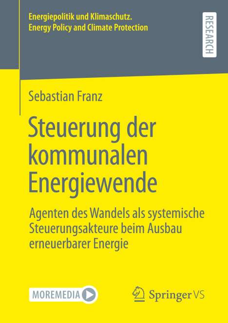 Sebastian Franz: Steuerung der kommunalen Energiewende, Buch