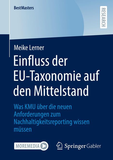 Meike Lerner: Einfluss der EU-Taxonomie auf den Mittelstand, Buch