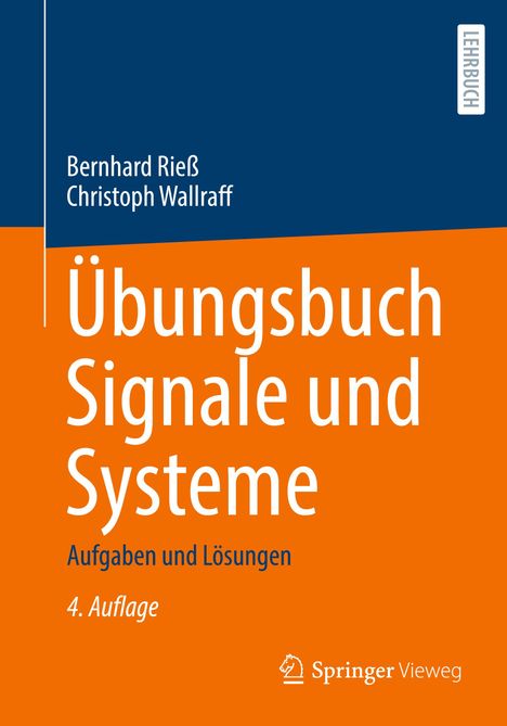 Bernhard Rieß: Übungsbuch Signale und Systeme, Buch