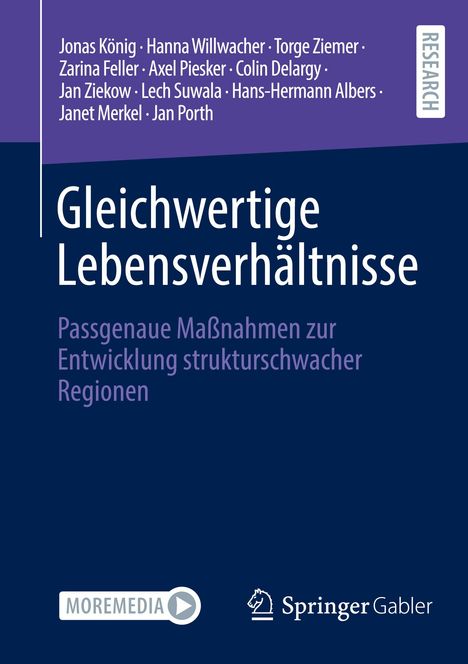 Jonas König: Gleichwertige Lebensverhältnisse, Buch