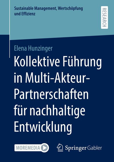 Elena Hunzinger: Kollektive Führung in Multi-Akteur-Partnerschaften für nachhaltige Entwicklung, Buch