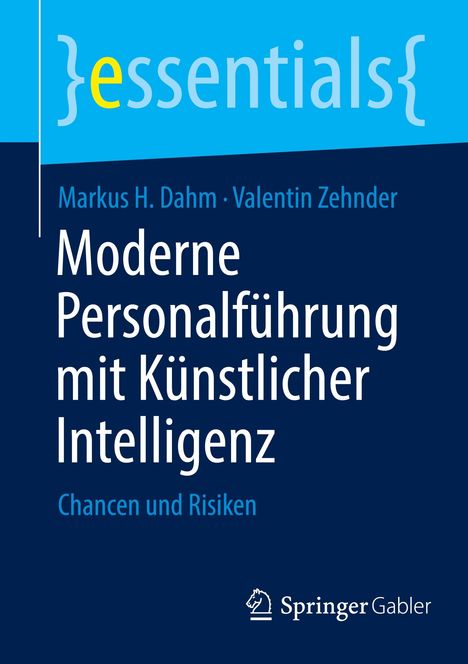Valentin Zehnder: Moderne Personalführung mit Künstlicher Intelligenz, Buch
