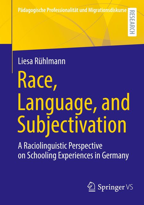 Liesa Rühlmann: Race, Language, and Subjectivation, Buch