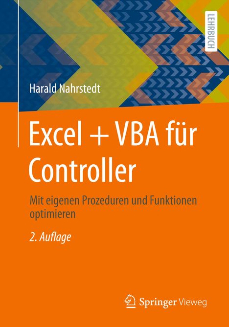 Harald Nahrstedt: Excel + VBA für Controller, Buch