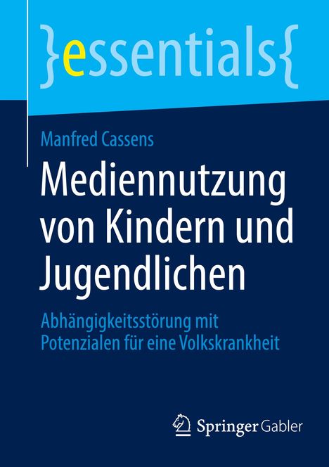 Manfred Cassens: Mediennutzung von Kindern und Jugendlichen, Buch