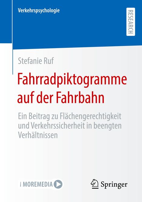 Stefanie Ruf: Fahrradpiktogramme auf der Fahrbahn, Buch