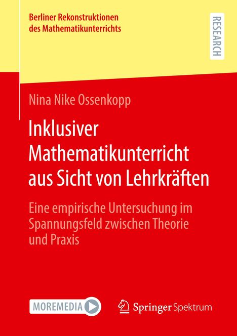 Nina Nike Ossenkopp: Inklusiver Mathematikunterricht aus Sicht von Lehrkräften, Buch