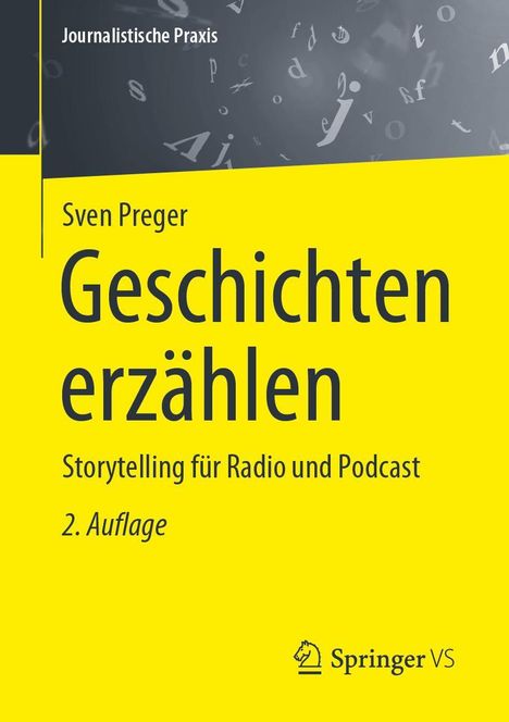 Sven Preger: Geschichten erzählen, Buch