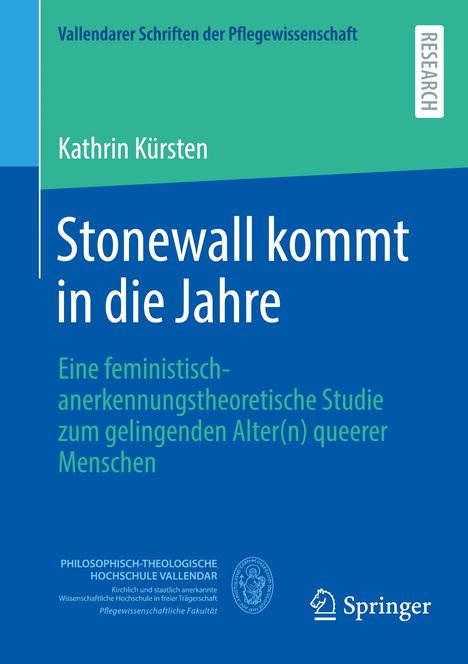 Kathrin Kürsten: Stonewall kommt in die Jahre, Buch