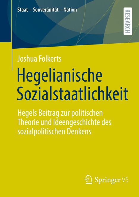 Joshua Folkerts: Hegelianische Sozialstaatlichkeit, Buch