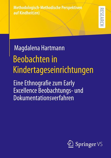 Magdalena Hartmann: Beobachten in Kindertageseinrichtungen, Buch