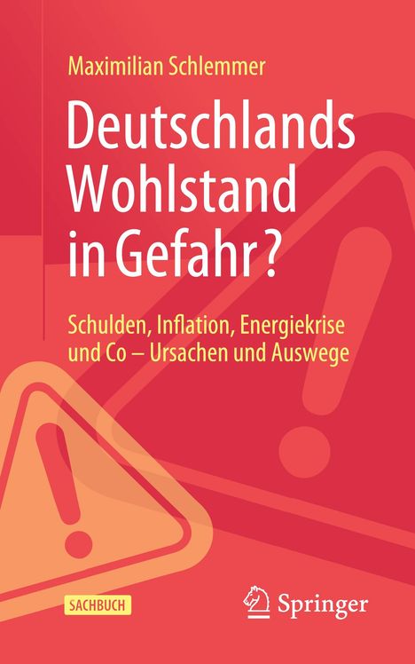 Maximilian Schlemmer: Deutschlands Wohlstand in Gefahr?, Buch