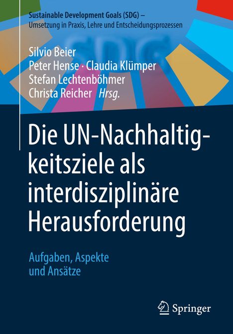 Die UN-Nachhaltigkeitsziele als interdisziplinäre Herausforderung, Buch