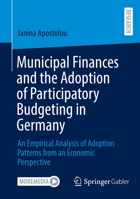 Janina Apostolou: Municipal Finances and the Adoption of Participatory Budgeting in Germany, Buch