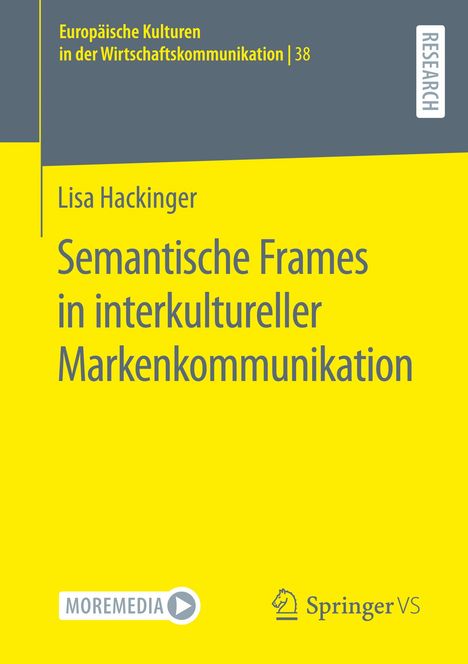 Lisa Hackinger: Semantische Frames in interkultureller Markenkommunikation, Buch