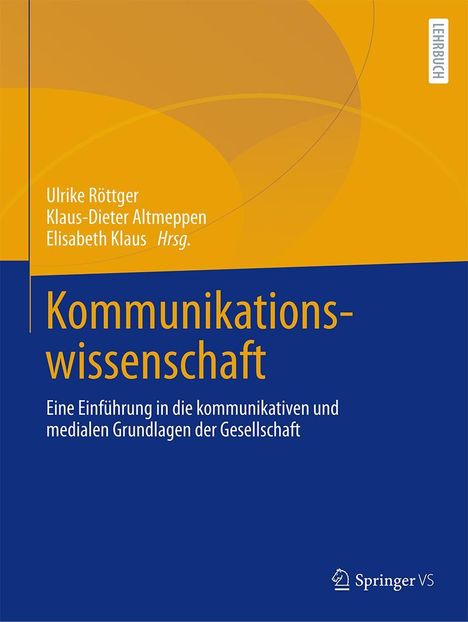 Kommunikationswissenschaft, Buch