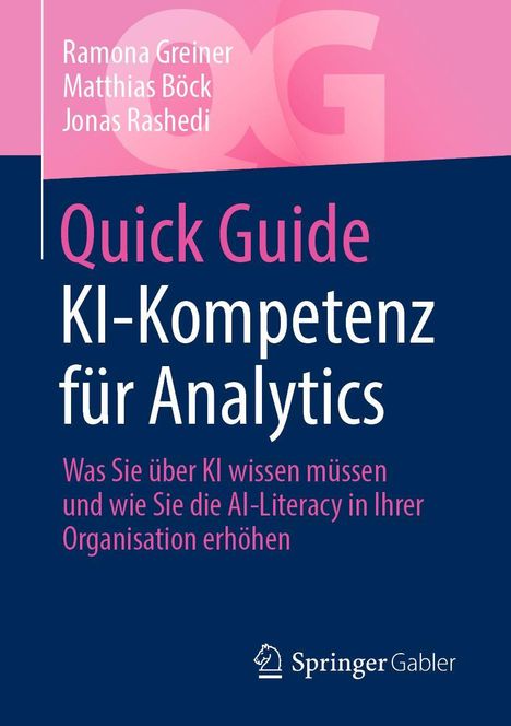 Ramona Greiner: Quick Guide KI-Kompetenz für Analytics, Buch