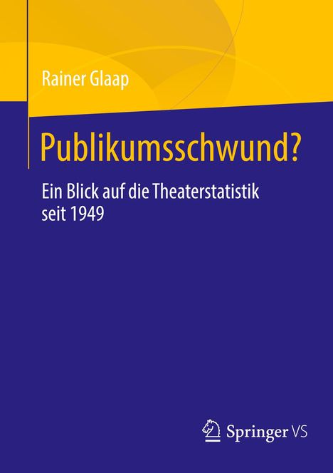 Rainer Glaap: Publikumsschwund?, Buch