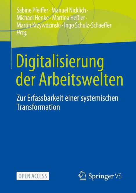 Digitalisierung der Arbeitswelten, Buch