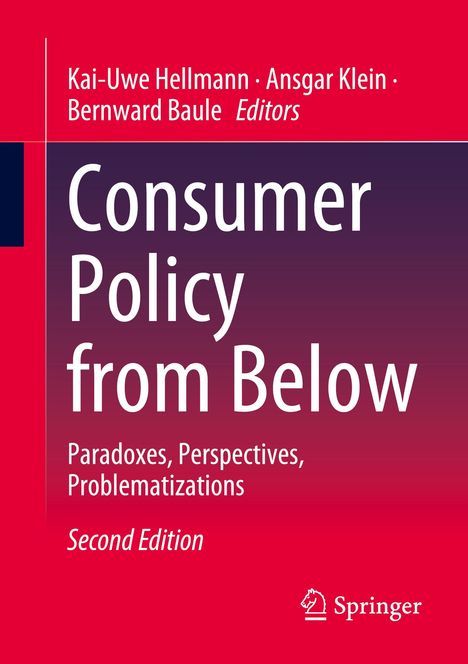 Consumer Policy from Below, Buch