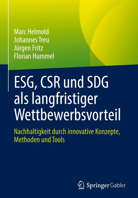 Marc Helmold: ESG, CSR und SDG als langfristiger Wettbewerbsvorteil, Buch