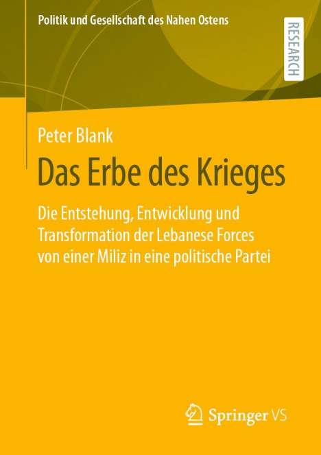 Peter Blank: Das Erbe des Krieges, Buch