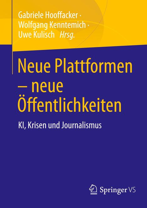 Neue Plattformen - neue Öffentlichkeiten?, Buch