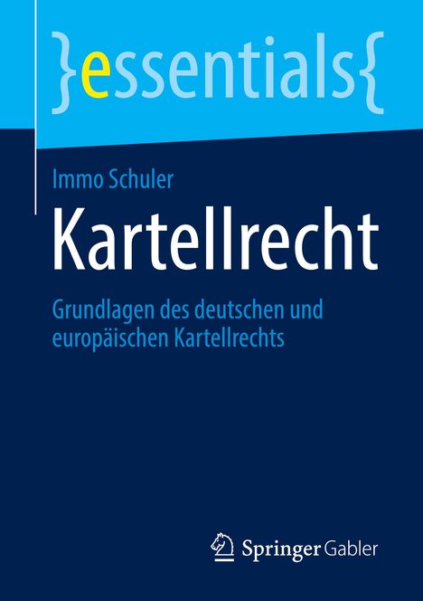 Immo Schuler: Kartellrecht, Buch