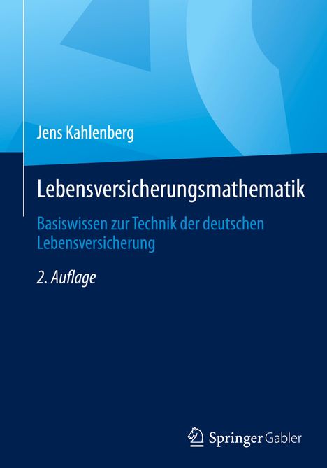 Jens Kahlenberg: Lebensversicherungsmathematik, Buch