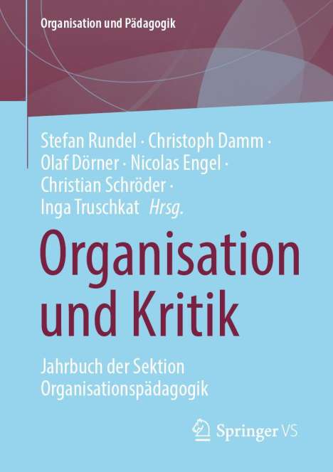 Organisation und Kritik, Buch