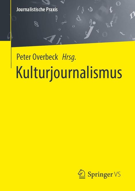 Kulturjournalismus, Buch