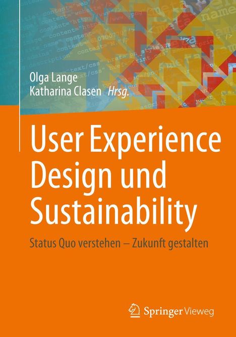 User Experience Design und Sustainability, Buch