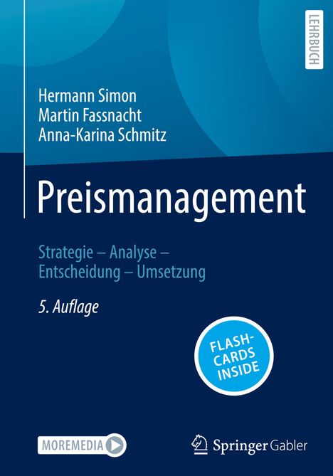 Hermann Simon: Preismanagement, 1 Buch und 1 eBook