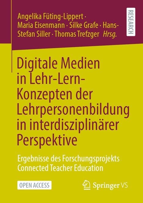 Digitale Medien in Lehr-Lern-Konzepten der Lehrpersonenbildung in interdisziplinärer Perspektive, Buch
