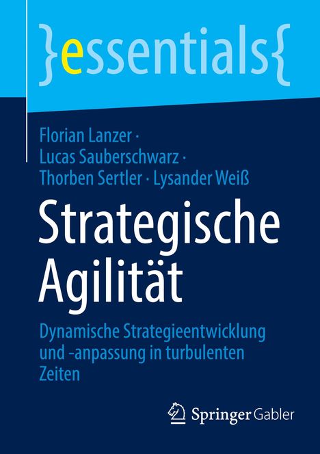 Florian Lanzer: Strategische Agilität, Buch