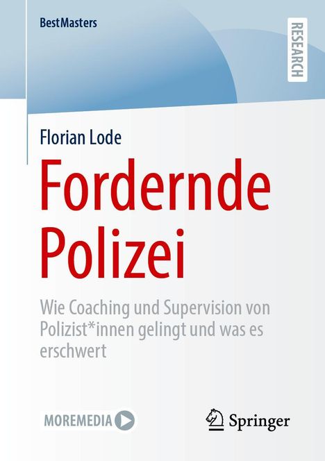 Florian Lode: Fordernde Polizei, Buch