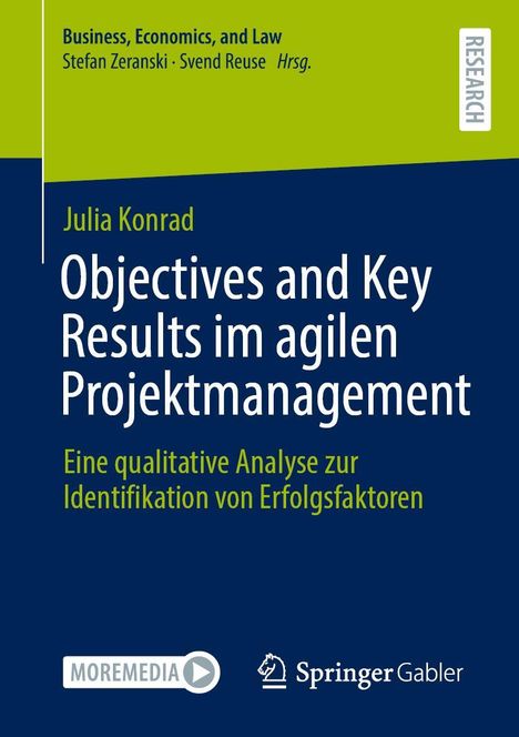 Julia Konrad: Objectives and Key Results im agilen Projektmanagement, Buch