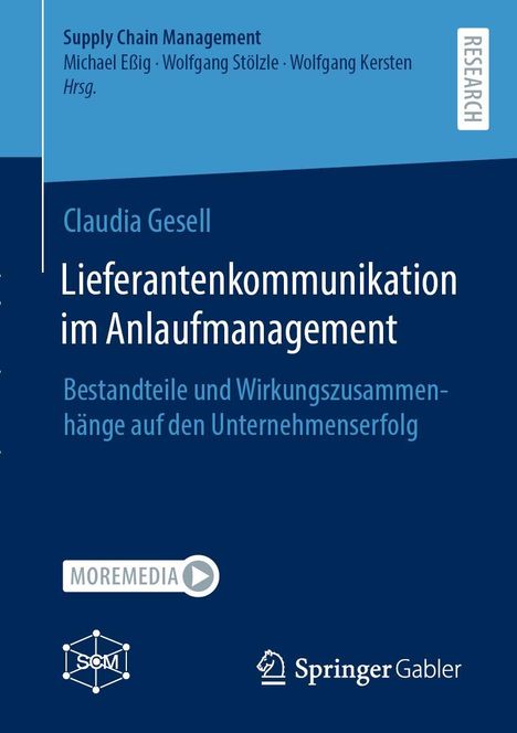 Claudia Gesell: Lieferantenkommunikation im Anlaufmanagement, Buch